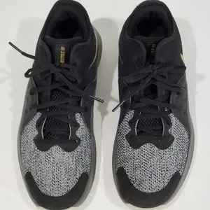 Nike | Shoes | Nike Air Versitile Iii Black Mesh Mid Top  display picture 2